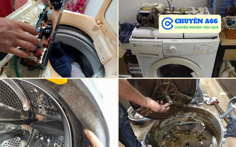 Sửa máy giặt tại nhà Phú Diễn